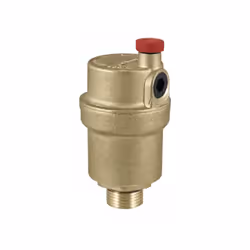 Purgeur automatique de décharge d'air réduit pour petite installation Évacuation verticale Faible encombrement Corps laiton F ...