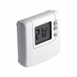 Thermostat d'ambiance digital non-programmable filaire avec large écran LCD. Pour commande chaudière, vanne de zone, pompe, m ...