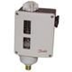 Pressostat - DANFOSS - Série RT 200 - Contact inverseur unipolaire - Plage de réglage 02 à 6 bar - IP66
