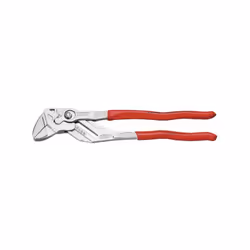 La pince-clé Knipex remplace tout un jeu de clés plates, métriques et en pouces Mâchoires lisses ménageant les robinetteries  ...