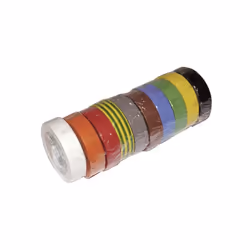 Advance - Ruban adhésif pvc isolant coloris variés 15mmx10m - Lot de 10 (x 10) - diff