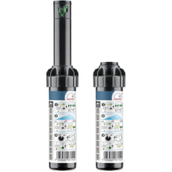 Hunter - Arroseur Turbine srm – Portée 4 à 9,4m – Réglage 0° à 360° – 15x21 – 6 Buses – Tête Escamotable