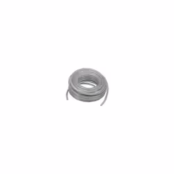 Mecafer – Tuyau crystal armé 8x13 25m - Couronne translucide tressée 8x13 de longueur 25m - Tuyau en PVC crystal armé - Press ...