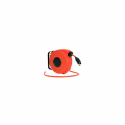 Mecafer – Enrouleur automatique Pro 8x13 10m – 1/4"M - Enrouleur automatique avec tuyau PVC rouge 8x13 de 10m - Equipé d’une  ...