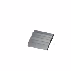 Mecafer – Recharge agrafes 10mm - Recharge agrafes de 10mm - Couronne 5mm, 2400 agrafes - Livré sous blister