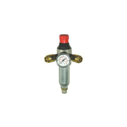 Mecafer - Filtre régulateur + manomètre avec 2 sorties rapides 3/8M