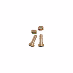 Mecafer – Lot de 2 raccords baïonnette tuyau 6x11 - Lot de 2 raccords baïonnette tuyau 6x11 - Livré sous blister