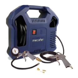 Mecafer - Compresseur sans cuve 425792 - Bleu - 1,5 hp - 8 bars