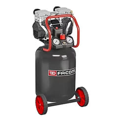 Compresseur 50L 2,5HP FACOM Cuve verticale Série Silver débruité