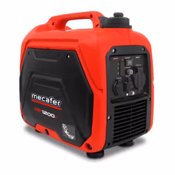 Le groupe électrogene MECAFER INVERTER 450112 MF1200i est un appareil compact et puissant de 1050 W, parfait pour les activit ...