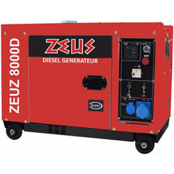 Groupe électrogène diesel démarrage électrique 6300 Watts