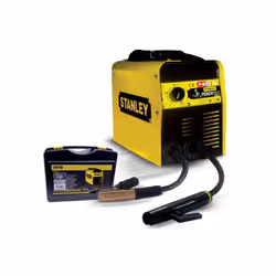 Stanley - Poste à souder MMA Inverter 1800 W - STAR 2500 Ce poste à souder Stanley Star 2500 est adapté aux usages suivants : ...