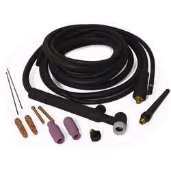 Stanley - Kit Torche de soudure complet TIG D25 Torche TIG avec kit d'accessoires, pointe tungstene. Idéal pour Poste à soude ...