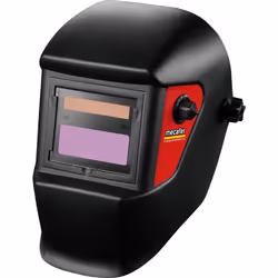 La cagoule de soudure de la marque MECAFER possède une obturation automatique par écran LCD. - Alimentation par cellule solai ...