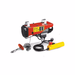 Mécafer - Palan électrique 200 kg + Télécommande - P200 Les caractéristiques générales du produit sont les suivantes: Le pala ...