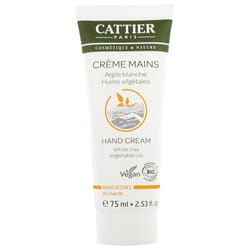 Cattier Crème Mains Sèches Bio 75 ml