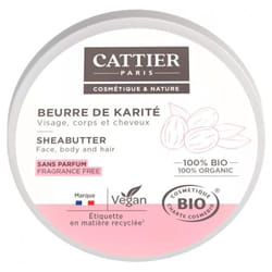 Cattier Beurre de Karité 100% Bio 20 g