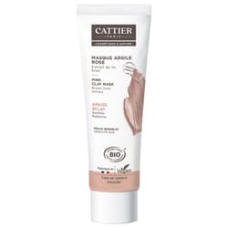 Cattier Masque Argile Rose Peaux Sensibles Bio 100 ml