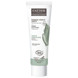 Cattier Masque Argile Verte Peaux Grasses Bio 100 ml