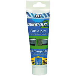 GEB - Pate à joint verte plomberie chauffage atout 2 - Tube 125ml