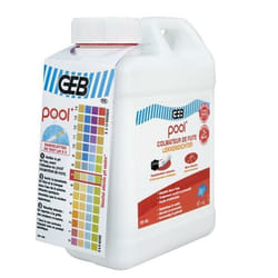GEB - Pool colmateur pour fuites piscines - Pool colmateur - Bidon de 1 litre - Pour fuites piscines