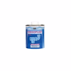 Colle Gebsoplast Gel évacuation 0.5L GEB Assemblage des tubes et raccords destinés à l'évacuation des canalisations d'eau fro ...