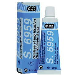 GEB - Graisse s 6959 pour robinet gaz - Etui tube 20g