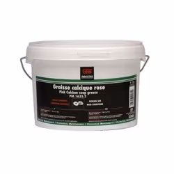 Graisse calcique rose seau 2kg - GEB - 651131