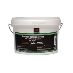 Graisse calcique rose seau 2kg - GEB - 651131