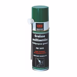 Graisse multiservice - Aérosol 650/500ml Graisse à usages courants Caractéristiques Conditionnement AEROSOL 500 ML INFORMATIO ...