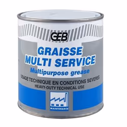 Graisse multi-service boîte 600g - GEB - 651147