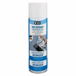 Décapant universel des canalisations-Aérosol 400/650ml Décape les raccords plastiques (PVC-PVCC - PVC souple - ABS) et dégrai ...