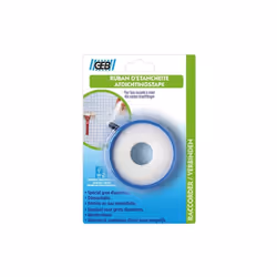 Ruban PTFE pour tous raccords à visser métalliques sur canalisations d'eau. CARACTERISTIQUESFiche produit constructeur / four ...