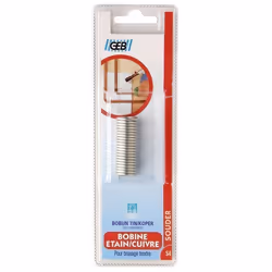 Bobine pour brasure etain / cuivre, 100 g, GEB