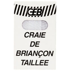GEB - Craie de briançon, 12 batons, 1 kg