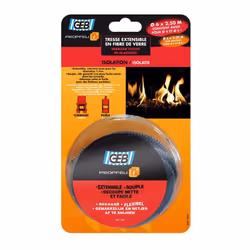 tresse d6mm (6 a 4mm) lg 2.50m blister