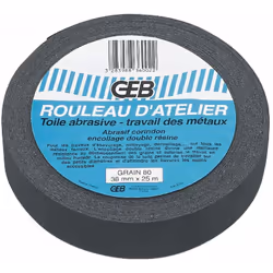 Rouleau d'abrasif grain 60 largeur 40mm longueur 25m Caractéristiques Grain 60 Largeur 40 Longueur 25 m INFORMATIONS COMPLÉME ...
