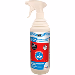 Nettoyant/Dégraissant surface multi-support-Pulvérisateur 1L Spray 1 litre de nettoyant de surface GEB. Pour le nettoyage des ...