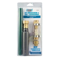 Kit déboucheur à eau avec accessoires pour tuyau diamètre 32mm
