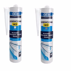 Description générale Le mastic silicone d'étanchéité Gebsicone W2 est conçu pour créer une étanchéité parfaite autour des app ...