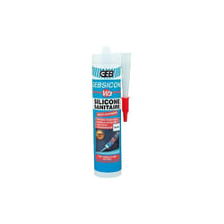 GEB - Mastic silicone sicone W3 cartouche 310 ml blanc
