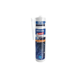 GEB - Mastic silicone 60 min chrono gris 280 ml