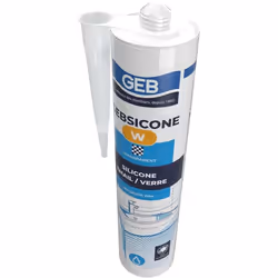 Mastic GEBSICONE W - Cartouche de 310 ml Translucide - 893251