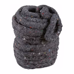 Description générale Bourrelet textile dit de soie en sac de 70 mètres linéaires, conçu pour l'isolation des tuyaux de chauff ...
