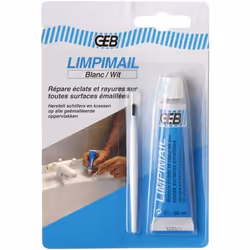 Pâte LIMPIMAIL 20 ml pour réparation des éclats d'émail sur sanitaires - GEB - 956831