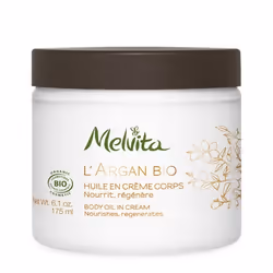Melvita Crème corps Argan Bio 175ml, Crème, Unisexe, Hydratant, Nourrissant, Protection, Régénération, Adoucissant, Tous type ...