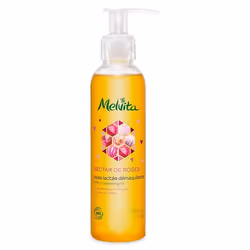 Melvita Huile démaquillante Nectar de Roses 145ml, Huile nettoyante, Femmes, Peau sèche, Peau normale, Nettoyant, Flacon pomp ...