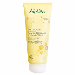 Melvita Gel douche citron et miel de tilleul 200ml, Gel douche, 200 ml, Adultes, Femmes, Corps, Tous types de peau
