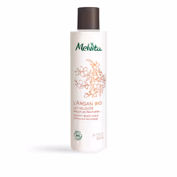 Melvita Argan Bio 200 ml, Lait, Hydratant, Nourrissant, Peau sèche, 200 ml, Argan leaf extract, Huile d'Argan, Bouteille