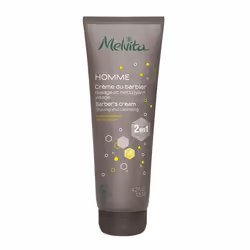 Melvita Organic Barber's Shaving and Cleansing Cream - Men, Crème nettoyante, Hommes, Tous types de peau, Nettoyant, Tube, AQ ...